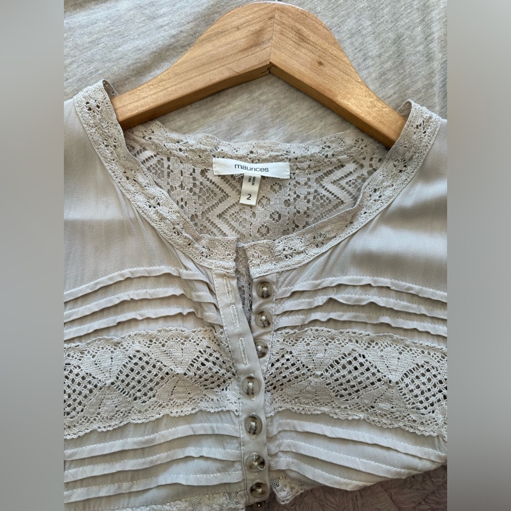 Maurices Crochet Top - Picture 2 of 5